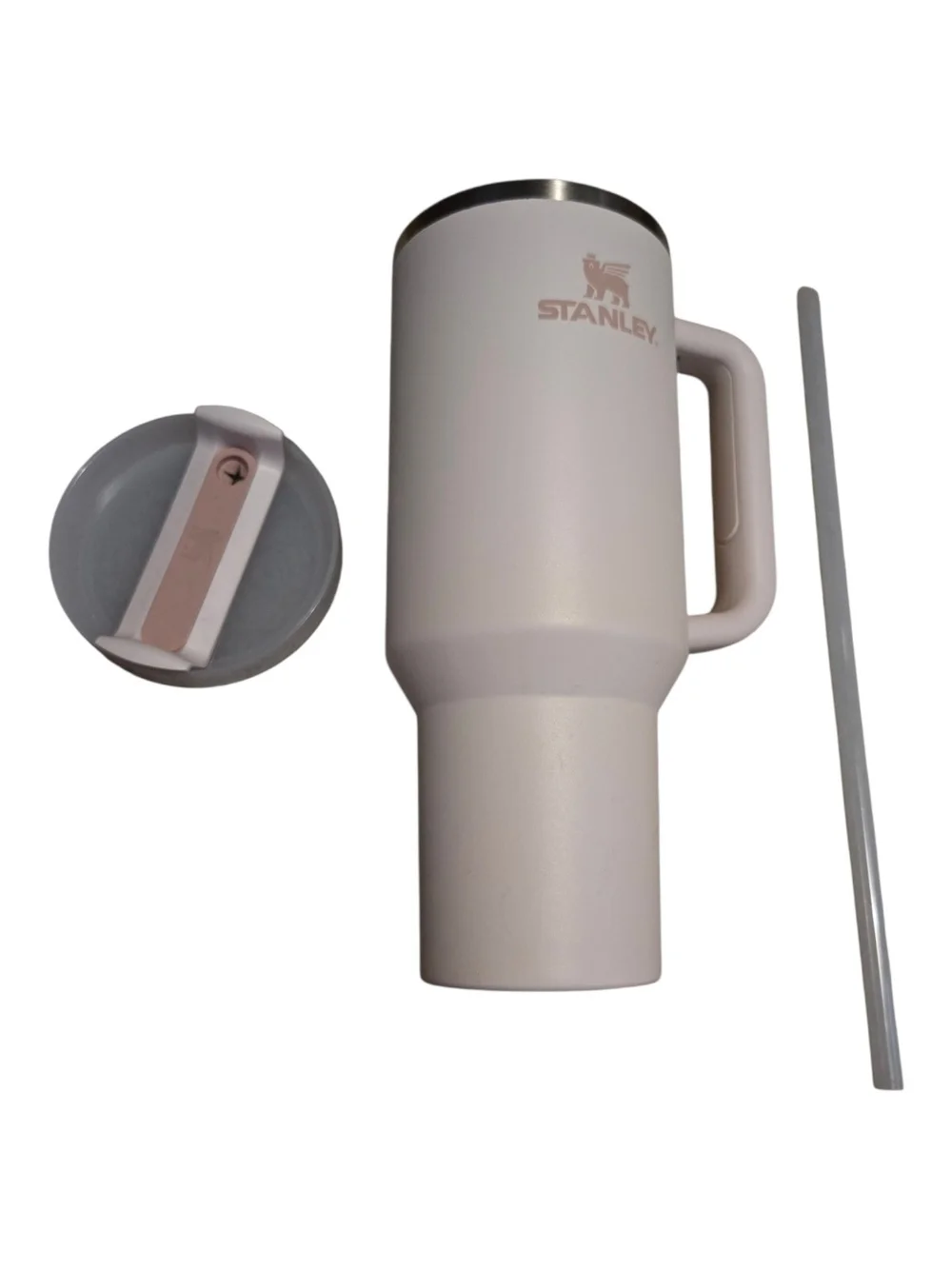Stanley Quencher H2.0 FlowState Tumbler 40oz - Rose Quartz